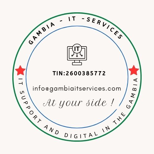 Embleme Gambia IT Services — support et digital