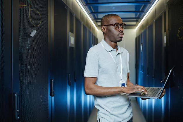 Environnement de travail digital moderne en Gambie